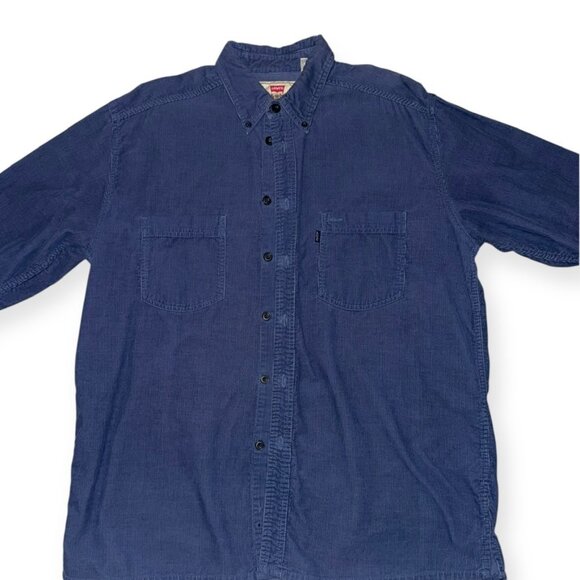 Vintage Levi's Corduroy Button Down Shirt - Picture 1 of 7